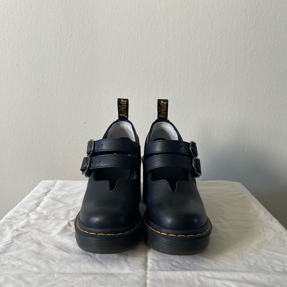 Dr. Martens | Eviee Sendal Leather Heeled Shoes